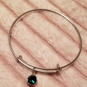 Silver plated bangle
